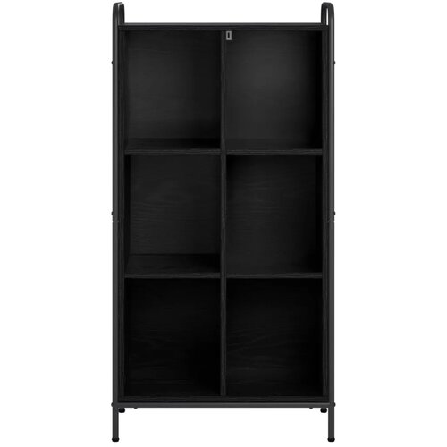  Ormarić za knjige 57 x 33 x 111 cm Konstruirano drvo Crni hrast - Crni hrast 57 x 33 x 111 cm Slike