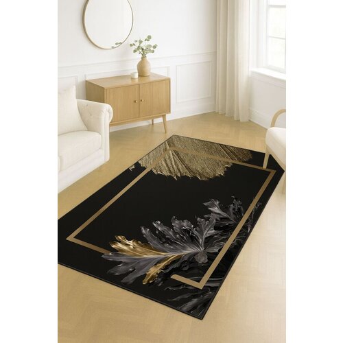 Conceptum Hypnose tepih HM-CRP25-46, pravougaoni, 180x280 cm, crno-braon Cene