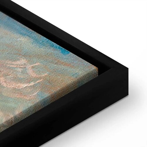  Slika - Claude Monet &amp;ndash; Spring 90x60 U crnom drvenom okviru Slike
