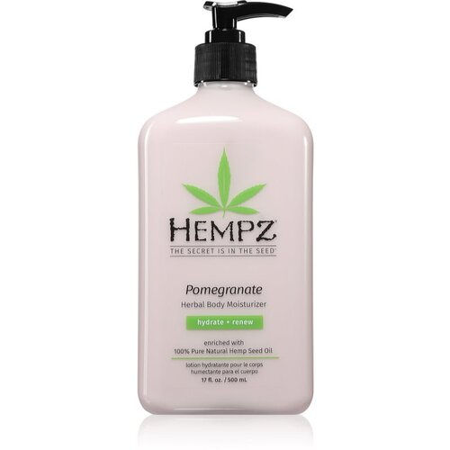 HEMPZ Pomegranate hidratantno mlijeko za tijelo 500 ml Slike