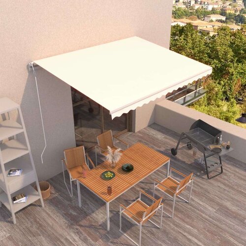  Tenda na automatsko uvlačenje 450 x 300 cm krem Cijene