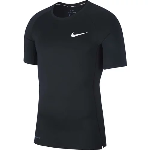 Nike Moška funkcionalna majica TOP SS TIGHT Nike-PRO črna Črna