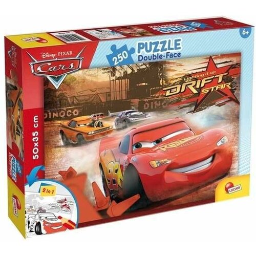 Lisciani Puzzle Cars 2u1 složi I oboji -250 delova Slike