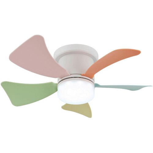 XXXL Globo 03609B - LED prigu&amp;scaron;iva plafonski ventilator HINES 10W/230V 3000-6500K +DO Slike