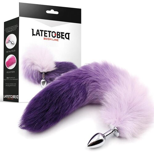 Fetish Addict Analni čep Fox Tail vijoličen Cene