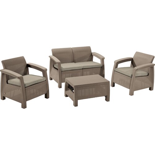 Keter Kapućino CU 227640-Baštenski set Corfu II Slike