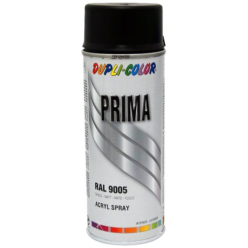 Dupli color Lak v pršilu Dupli-Color Prima 9005 (mat črn, 400 ml) Cene