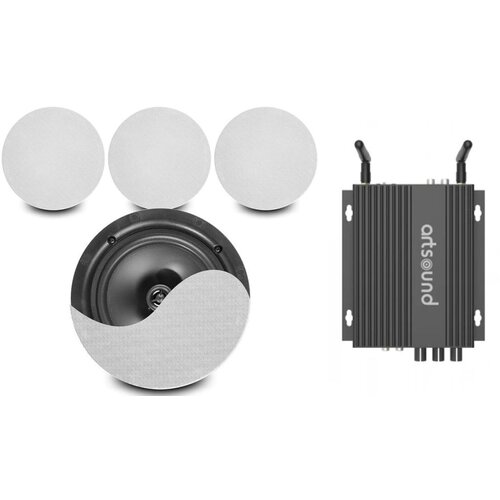 ARTSOUND SMART HYDE SET Multiroom ojačevalnik, internet radio Wifi/ BT + 4 kom zvočniki - - Audio-Kondric Cene
