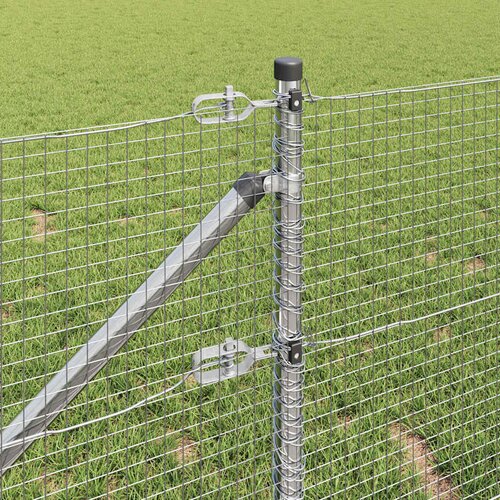  Zavareno žičano ograđivanje s bodljama 50 x 0,5 m Srebrna Mreža Slike