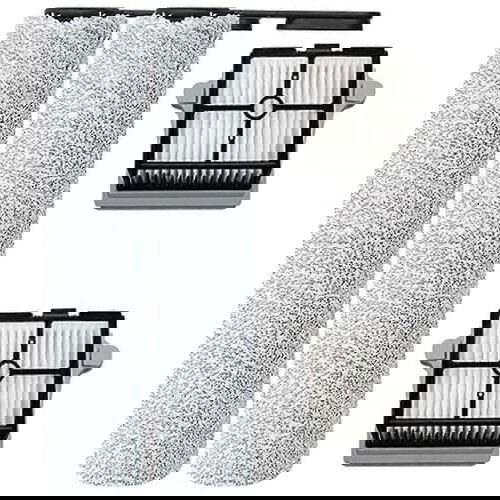 INORCO Za Floor ONE S6/S6PRO Wet Dry akumulatorski sesalnik za pomivanje tal Nadomestni filtri HEPA in komplet valjčkov za ščetke, (21852598) Cene