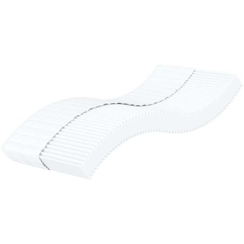 VidaXL Dnevna postelja z vzmetnico temno siva 80x200 cm blag Slike