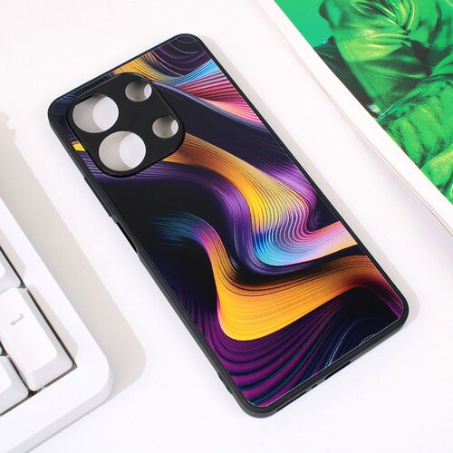 Teracell Maska za Xiaomi Redmi Note 13 4G Abstract tamno ljubičasta Cene