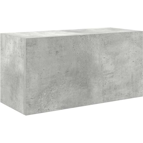 Maison Chic Kopalni&amp;scaron;ka stenska omarica - Kopalni&amp;scaron;ke omarica betonsko siv 60x25x30 cm inž. les iu271, (22063974) Slike