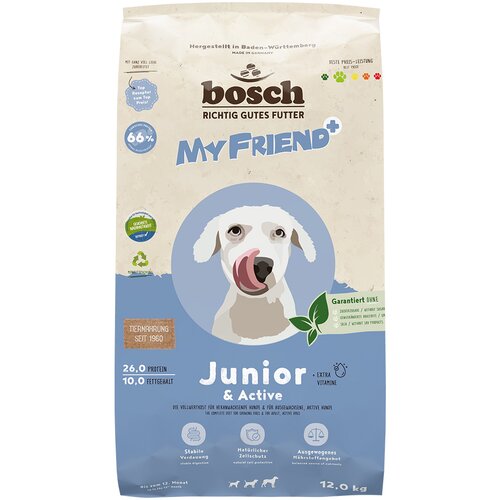 My Friend + Dog Junior & Active - Varčno pakiranje: 2 x 12 kg Cene