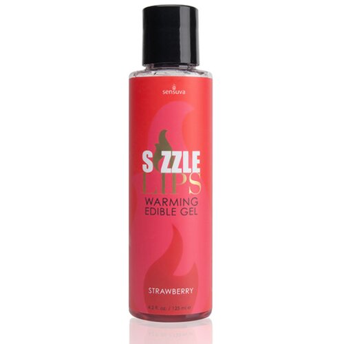 Sensuva Masažni gel Sizzle Lips Strawberry 125ml Cene