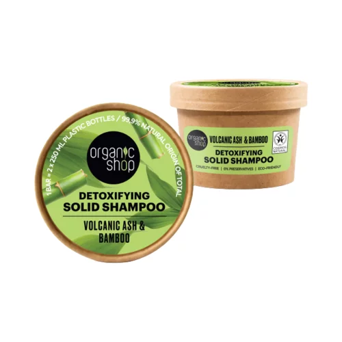 Organic Shop Detoxifying Solid Shampoo