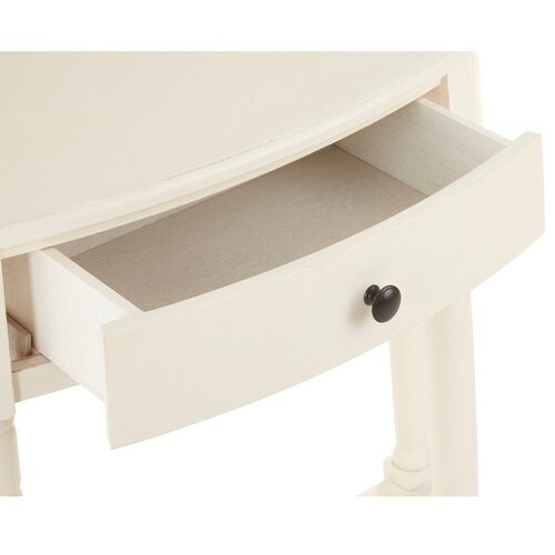 Premier Housewares Bijeli pomoćni stol od masivnog bora 33x81 cm Heritage &amp;ndash; Slike