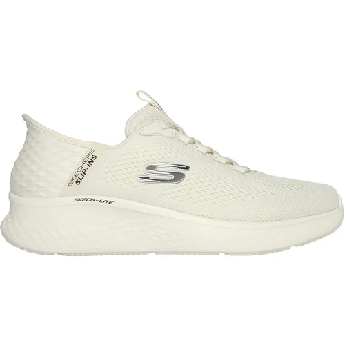 Skechers Modne superge Slipins: Skechlite Pro Primebase Bela