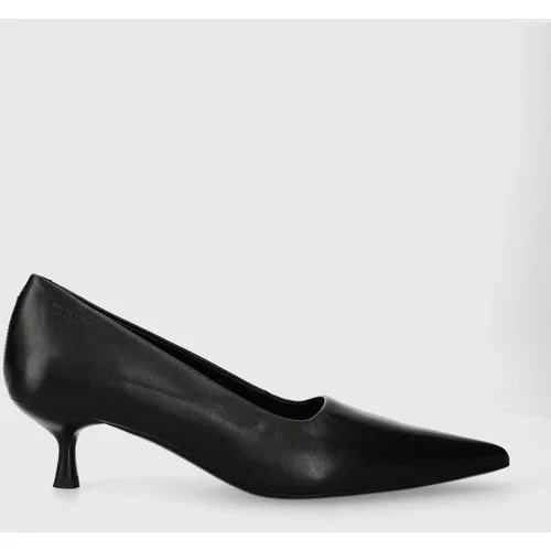 Vagabond Shoemakers Usnjene visoke pete LYKKE črna barva, 5714.001.20