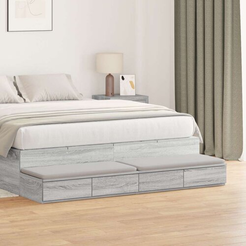  Noćni ormarići Sivi sonoma Konstruirano drvo 160 x 36.5 x 16.5 cm Cijene