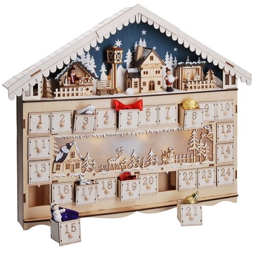  Brilagi - LED adventski kalendar LED/2xAA u obliku bora Slike