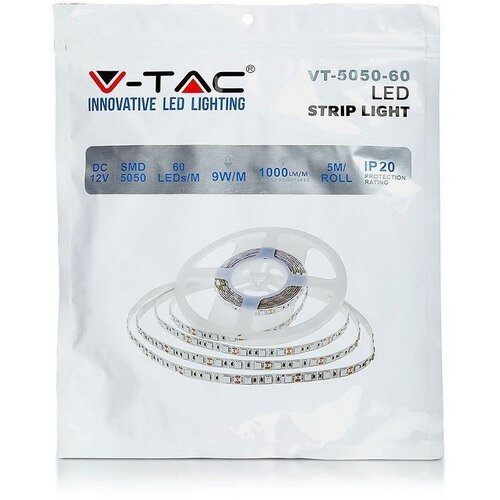 V-tac led traka 5050 60 rgb 7W IP20 vtac Slike