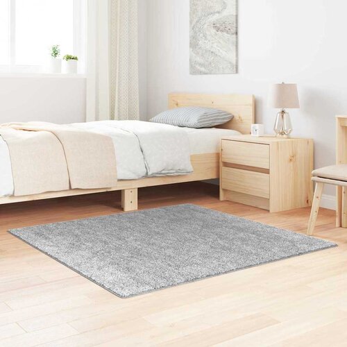  Protuklizni Shaggy Tepih Siva 120 x 120 cm PP Cene