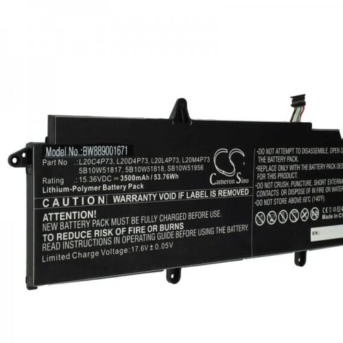 VHBW Baterija za Lenovo Thinkpad X13 Gen 2, 3500 mAh Cene