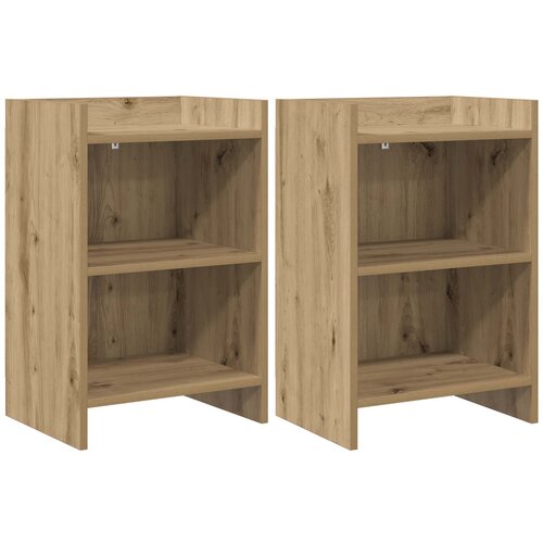 vidaXL Posteljne mize 2 pcs Artisan hrast 40 x 30 x 60 cm, (5000247511) Cene