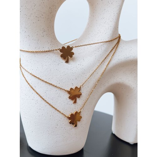 DStreet CLOVER Gold Necklace Slike