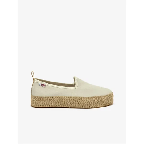 Napapijri Beige Ladies Slip on Platform - Women