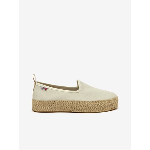 Napapijri Beige Ladies Slip on Platform - Women Slike