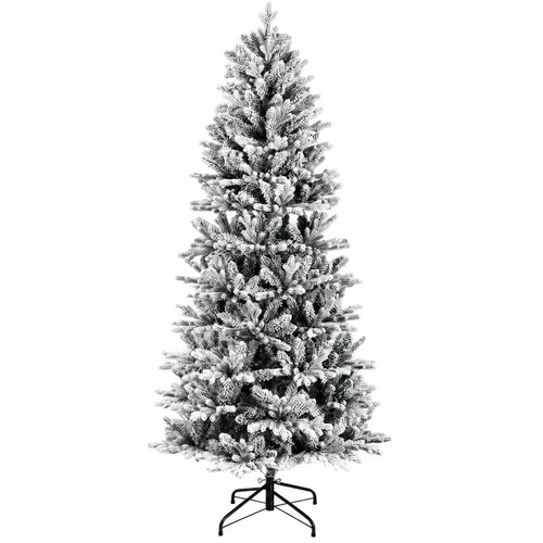 Umjetno božićno drvce s kuglicom 150 cm 150 LED lampica - Zelena i bijela 150 cm s LED-ima i crvenim lopticama Slike