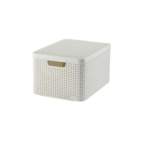  BOX za odlaganje M bijeli sa poklopcem RATTAN Cijene