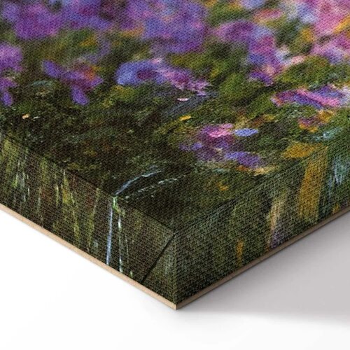  Slika - Claude Monet &amp;ndash; The Artist&amp;rsquo;s Garden at Giverny 90x60 Akustična Slike