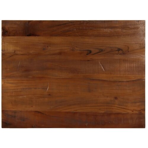 VidaXL Ploča za stol 90x60x2 5 cm pravokutna masivno obnovljeno drvo - Obnovljeno drvo (prirodno) 90 x 60 cm 1 25 mm Slike