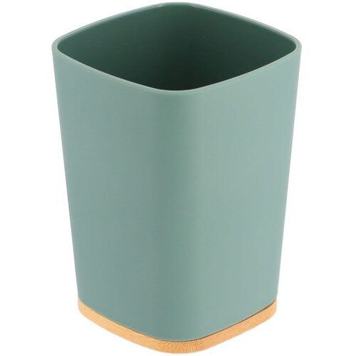 Tendance čaša za četkice za zube 7,5X7,5CM abs/bambus zelena 61110144 Cene