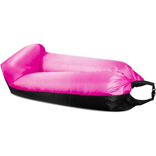 Aga vreća na napuhavanje LAZY BAG 230 x 70 cm  DS442-PI - crno/roza Cijene
