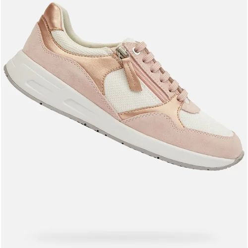 Geox Light pink women's sneakers Bulmya - Women's