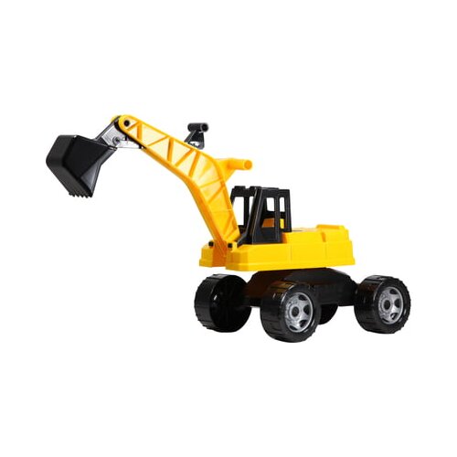 Lena GIGA TRUCKS vozni bager, črn/rumen Slike