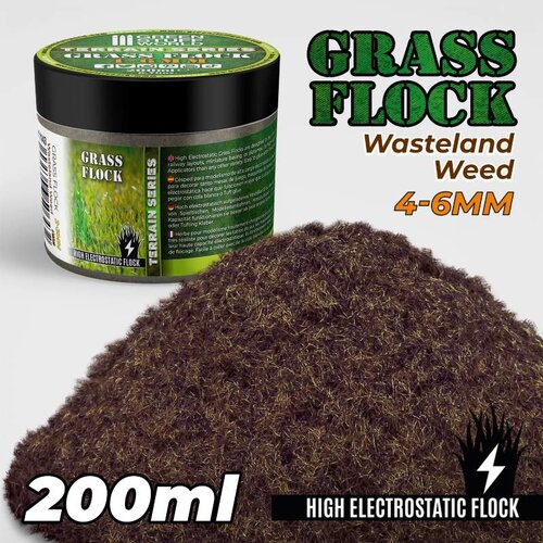 Green Stuff World Static Grass Wasteland Weed | Statička trava 4&ndash;6mm wasteland korov 200ml Cene