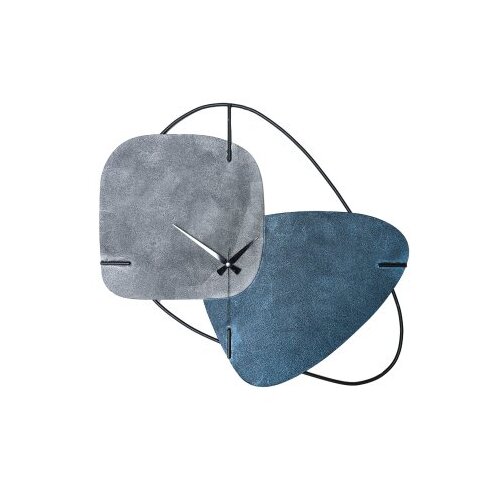 Wallity brazil - grey bluegrey decorative wall clock Slike
