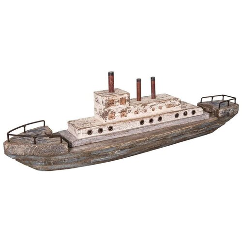 Antic Line lesena dekorativna skulptura Bateau Slike