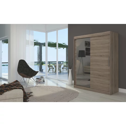 ADRK Furniture ormar s kliznim vratima bianco 150x200x58 cm