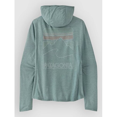 Patagonia Cap Cool Sun - Peak Visions Pulover s kapuco nouv green / blue sage xdye Cene