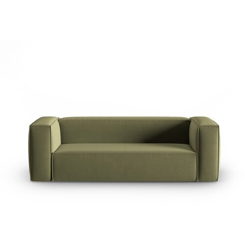 Cosmopolitan Design Zelena baršunasti sofa 200 cm Mackay – Cijene