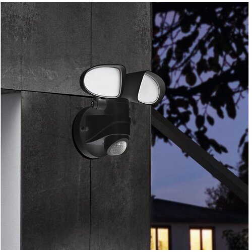 Eglo Pagino vanjska reflektor, led, 15w, 1600lm, sa senzorom, crna Cene