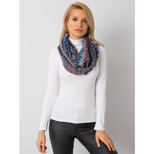Fashion Hunters Scarf with gray and pink pattern Slike