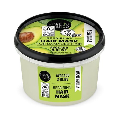 Organic Shop Express Repair Hair Mask Honey Avocado Cene