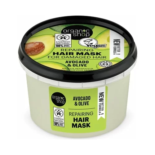 Organic Shop Express Repair Hair Mask Honey Avocado